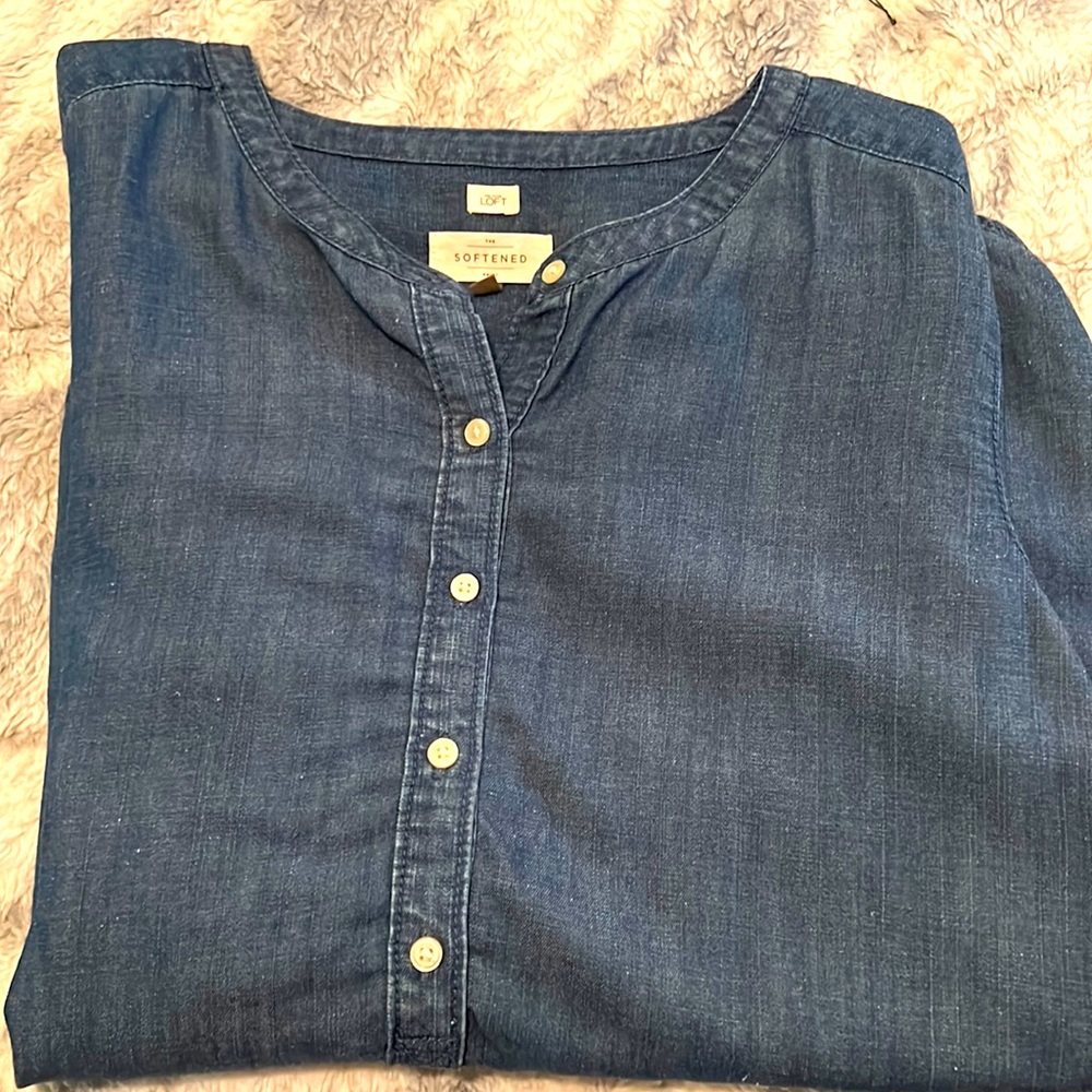 Loft jean softened pull over